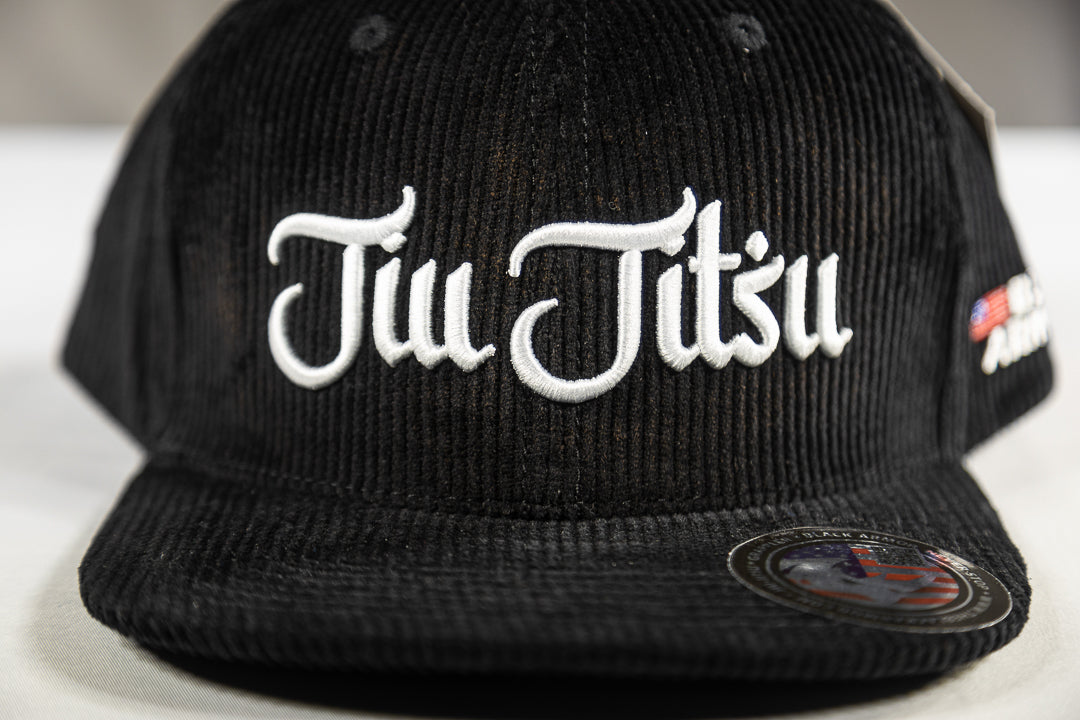 Hat Corduroy Black Jiu-jitsu