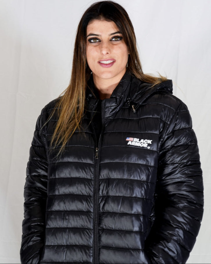 Puffer jacket black