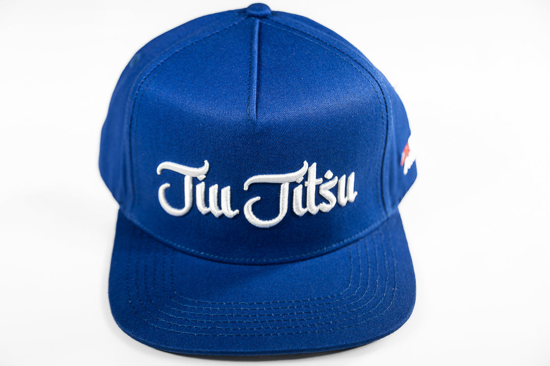 Blue Embroidery Jiu-jitsu - B.A.