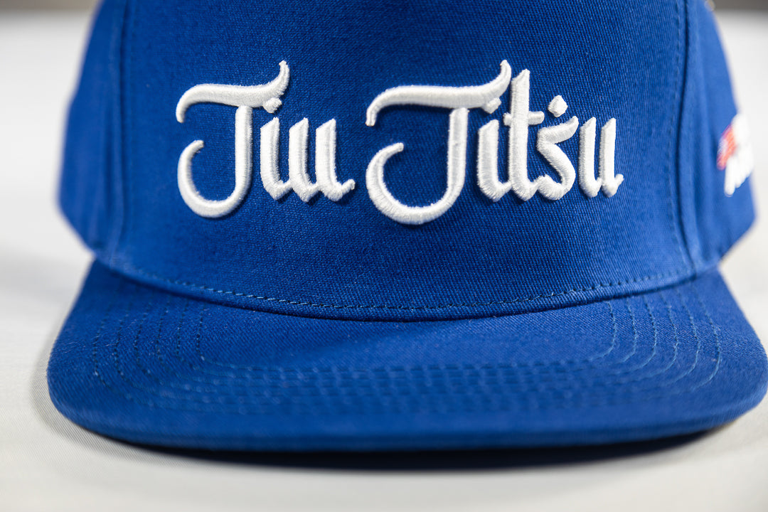 Blue Embroidery Jiu-jitsu - B.A.