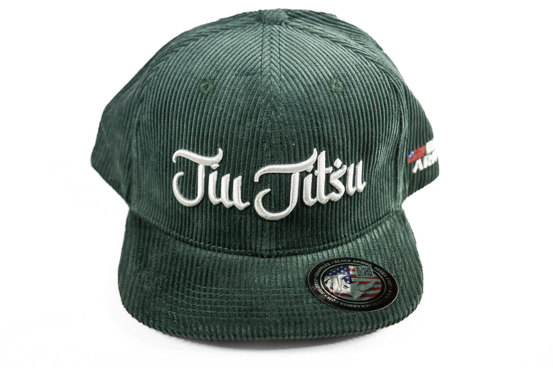Jiu-jitsu con bordado verde - BA