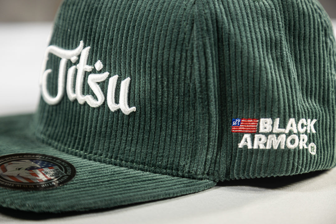 Green Embroidery Jiu-jitsu - B.A
