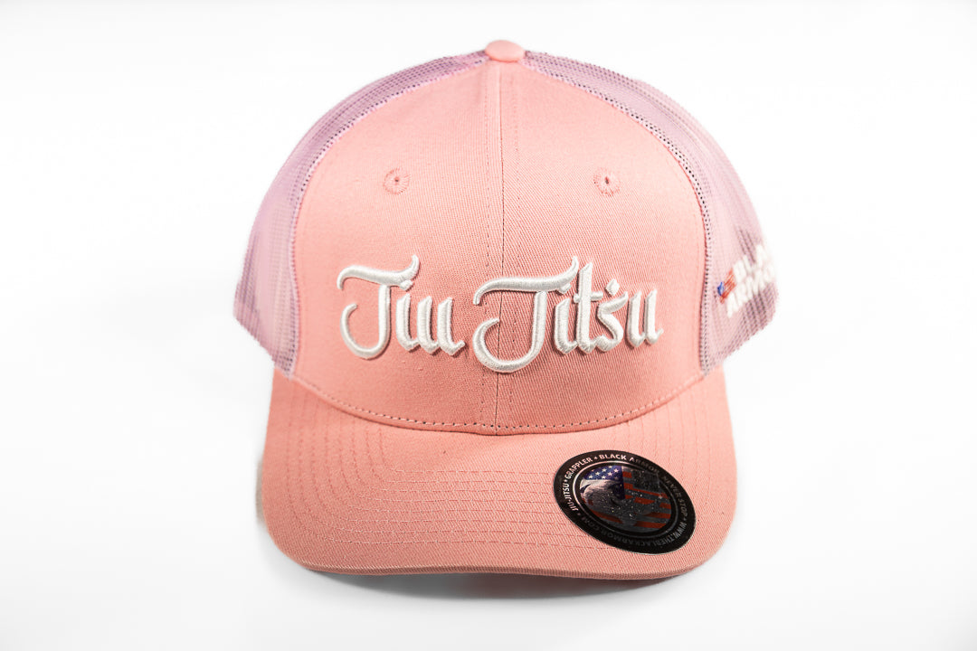 Pink Embroidery Jiu-jitsu - B.A.
