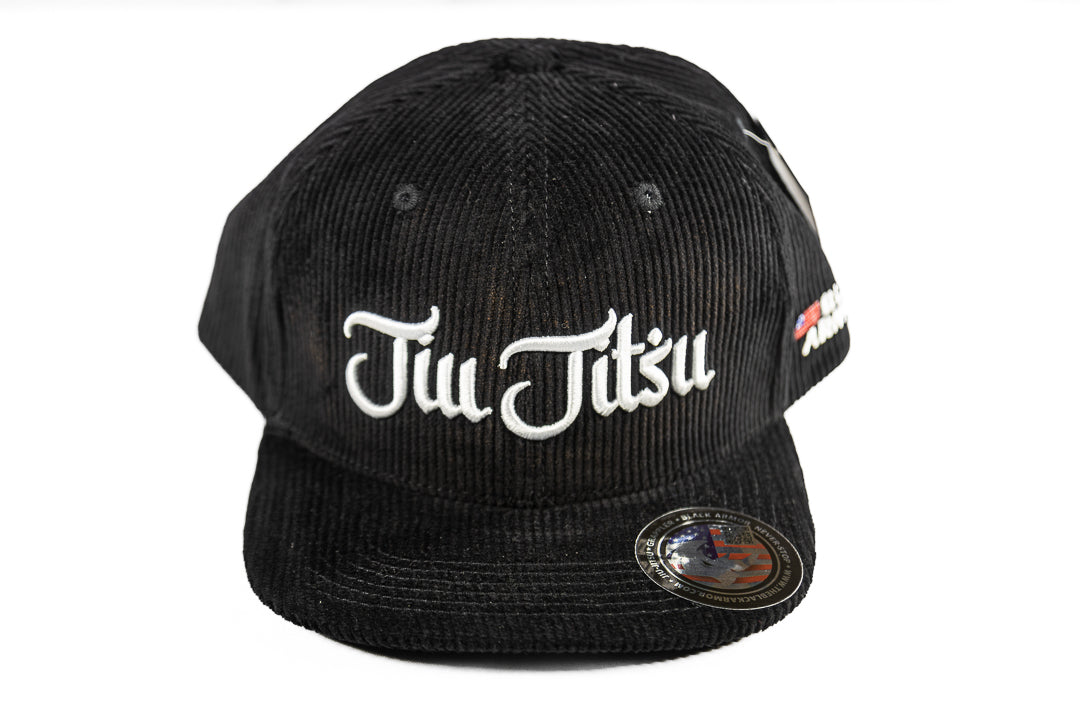 Hat Corduroy Black Jiu-jitsu