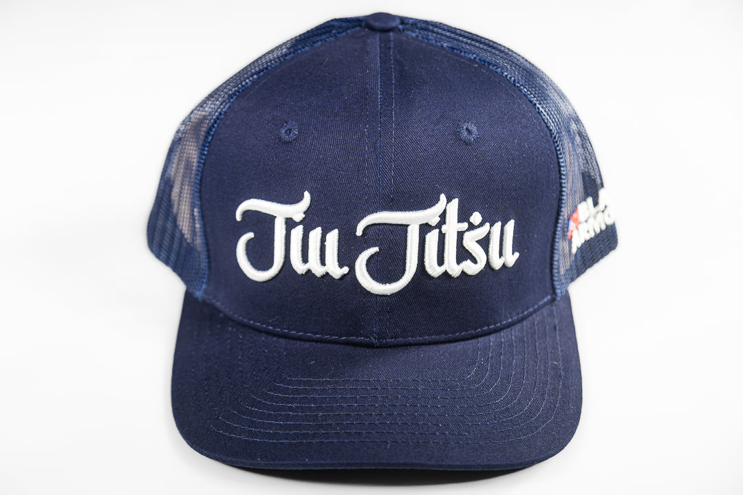 Blue Navy Jiu-jitsu Embroidery