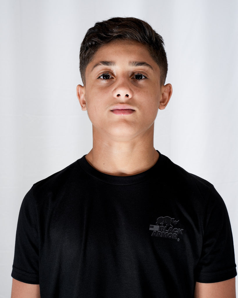 B.A JIU JITSU ALL BLACK  TEE