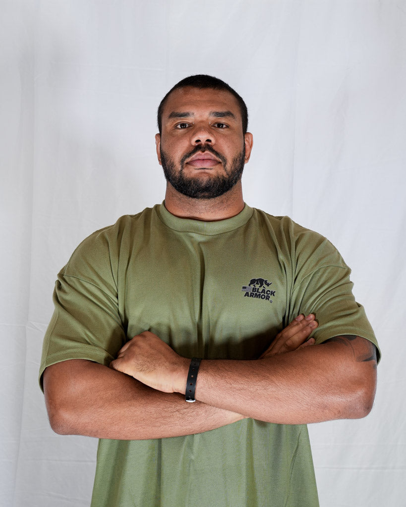 B.A Camo Flag Tee