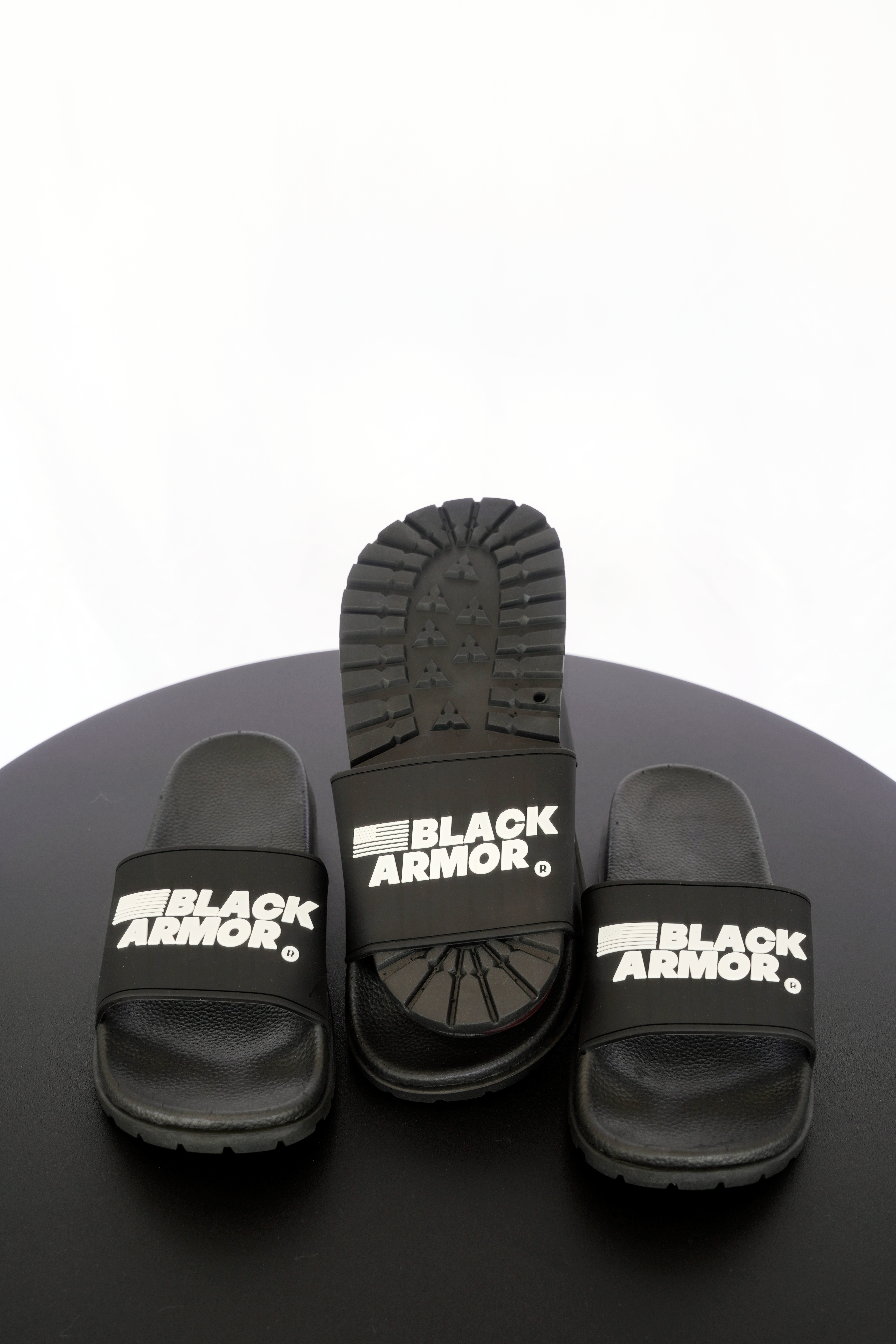 AIR Slides Black Armor