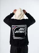 Hoodie Black and Cream Jiu-jitsu