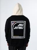 Hoodie Black and Cream Jiu-jitsu