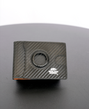 Wallet Black/Orange Carbon Fiber
